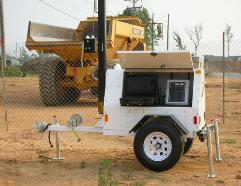 Solar Tow Behind Security Camera System