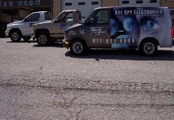 Eye Spy Electronics and More LLC Security Service Vehicles